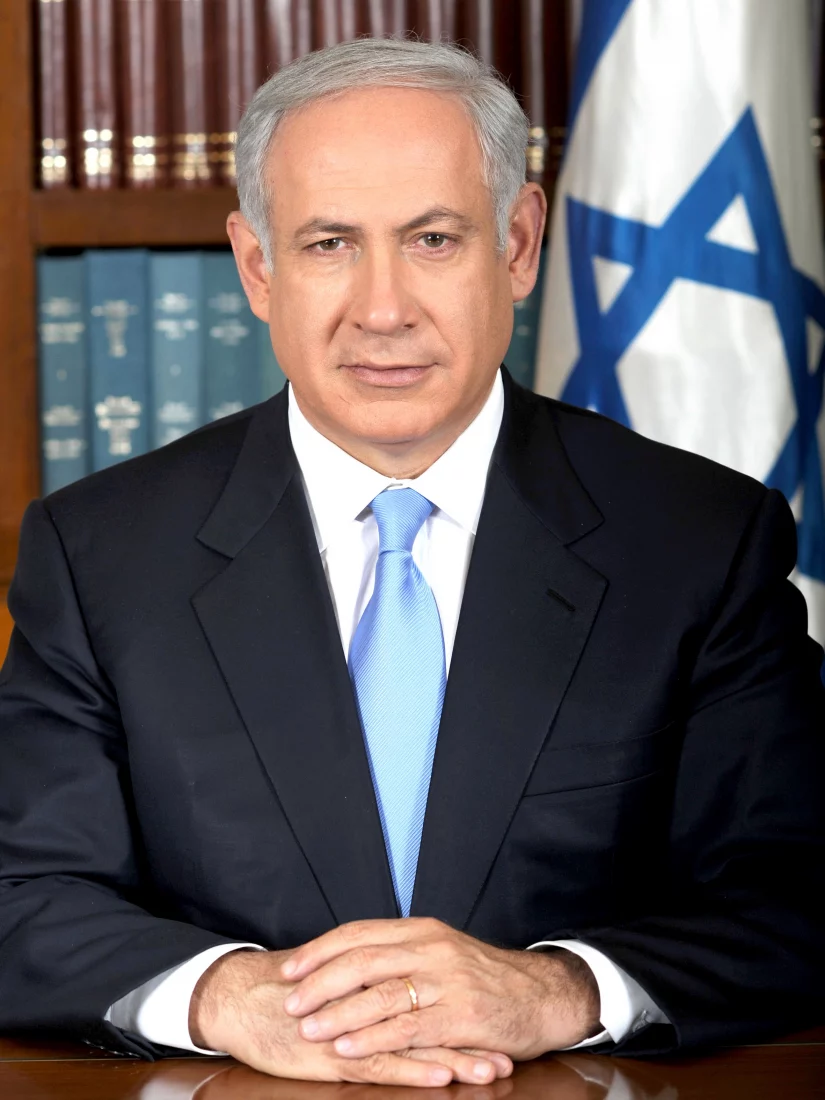 Headshot or formal portrait of Benjamin Netanyahu