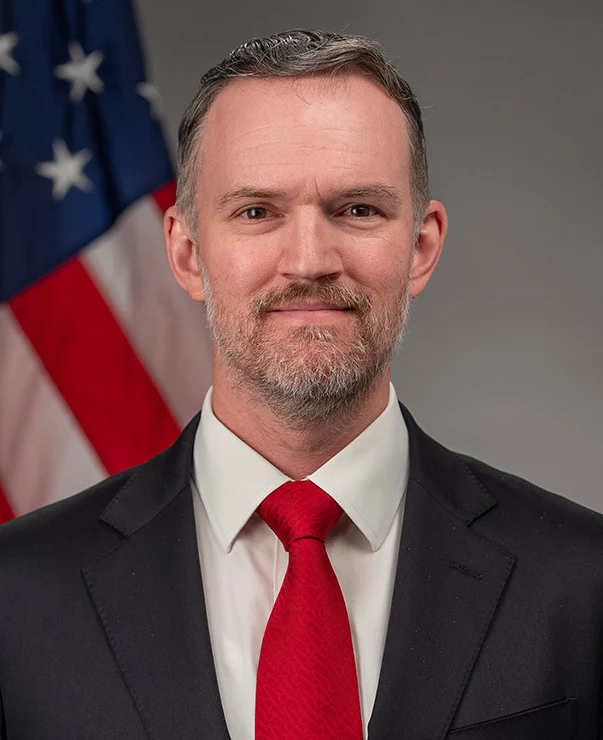 Headshot or formal portrait of Jamieson Greer