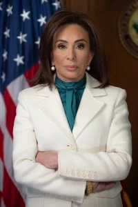 Headshot or formal portrait of Jeanine Ferris Pirro