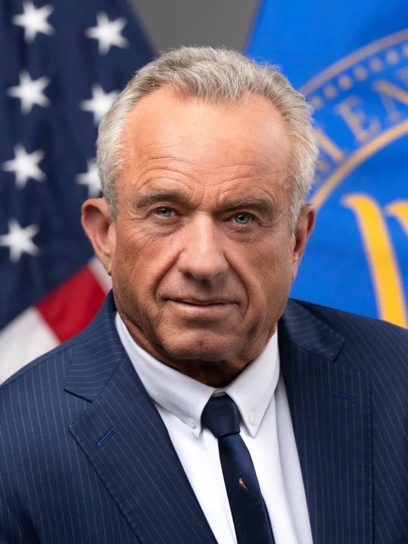 Headshot or formal portrait of Robert F. Kennedy Jr.