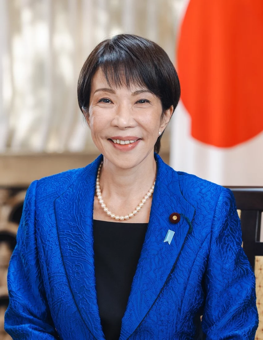 Headshot or formal portrait of Sanae Takaichi
